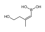 [(E)-4-hydroxy-2-methylbut-1-enyl]boronic acid结构式