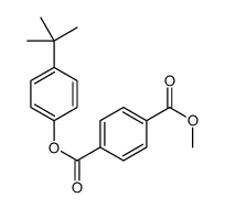 4-O-(4-tert-butylphenyl) 1-O-methyl benzene-1,4-dicarboxylate结构式