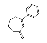 1,5,6,7-tetrahydro-2-phenyl-4H-azepin-4-one结构式