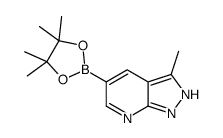 3-methyl-5-(4,4,5,5-tetramethyl-1,3,2-dioxaborolan-2-yl)-2H-pyrazolo[3,4-b]pyridine picture