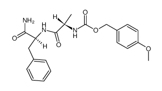 Z(OMe)-Ala-Phe-NH2 Structure