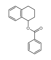 1,2,3,4-tetrahydronaphthalen-1-yl benzoate Structure