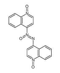 [4,4']azoxyquinoline-1,1'-dioxide Structure