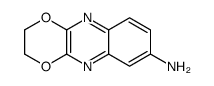 2,3-dihydro-[1,4]dioxino[2,3-b]quinoxalin-7-amine结构式