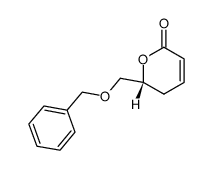 (R)-6-Benzyloxymethyl-5,6-dihydro-2-pyrone Structure