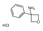 3-Phenyloxetan-3-amine hydrochloride, (3-Aminooxetan-3-yl)benzene hydrochloride picture