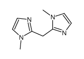 BIS-(N-METHYLIMIDAZOL-2-YL)-METHANE Structure