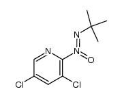 (Z)-2-(tert-butyl)-1-(3,5-dichloropyridin-2-yl)diazene oxide Structure