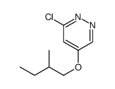 3-Chloro-5-(2-methylbutoxy)pyridazine Structure