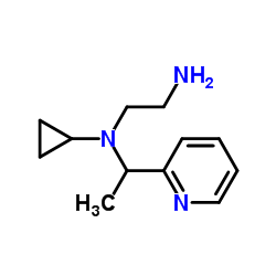 N-Cyclopropyl-N-[1-(2-pyridinyl)ethyl]-1,2-ethanediamine Structure
