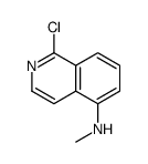 1-Chloro-N-methyl-5-isoquinolinamine Structure