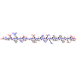 Amyloid β-Protein (1-24) trifluoroacetate salt结构式