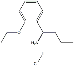 (1S)-1-(2-ETHOXYPHENYL)BUTYLAMINE HYDROCHLORIDE Structure