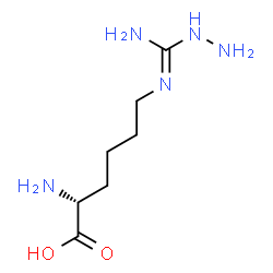 omega-N-aminohomoarginine结构式