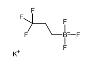 potassium trifluoro(3,3,3-trifluoropropyl)boranuide结构式