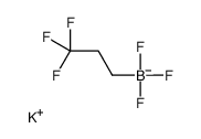 potassium trifluoro(3,3,3-trifluoropropyl)boranuide structure