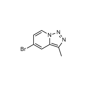 5-溴-3-甲基-[1,2,3]三唑并[1,5-a]吡啶结构式