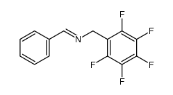 N-(benzylidene)-2,3,4,5,6-pentafluorobenzylamine Structure