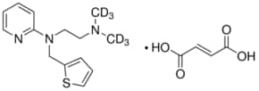 Methapyrilene-(dimethyl-d6) fumarate salt Structure