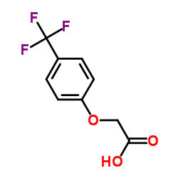 [4-(Trifluoromethyl)phenoxy]acetic acid Structure