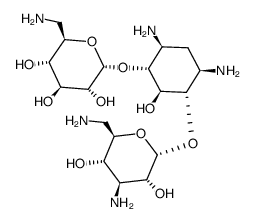6''-amino-6''-deoxykanamycin A Structure