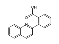 2-[2]quinolyl-benzoic acid Structure