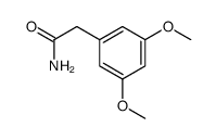 1,4-Dihydro-3,5-dimethoxyphenylacetamid Structure