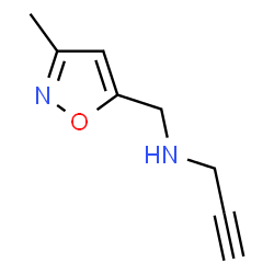 5-Isoxazolemethanamine,3-methyl-N-2-propynyl-(9CI)结构式