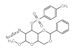 imino-[[4-methoxy-2-(4-methylphenyl)sulfonyloxy-9-phenyl-5,8,10-trioxabicyclo[4.4.0]dec-3-yl]imino]azanium结构式