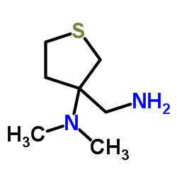 3-(Aminomethyl)-N,N-dimethyltetrahydro-3-thiophenamine picture