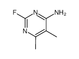 Pyrimidine, 4-amino-2-fluoro-5,6-dimethyl- (8CI)结构式