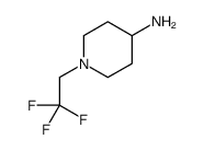 1-(2,2,2-trifluoroethyl)piperidin-4-amine结构式