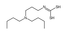 N-[3-(Dibutylamino)propyl]carbamodithioic acid Structure