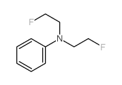 Benzenamine,N,N-bis(2-fluoroethyl)- structure