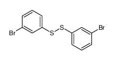 1-bromo-3-[(3-bromophenyl)disulfanyl]benzene结构式