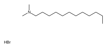 Dodecyldimethylammonium bromide structure