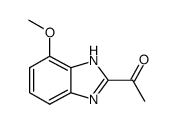 Ethanone, 1-(4-methoxy-1H-benzimidazol-2-yl)- (9CI)结构式