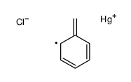 benzyl(chloro)mercury Structure