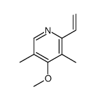 Pyridine, 2-ethenyl-4-methoxy-3,5-dimethyl- (9CI)结构式