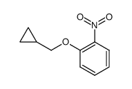 1-(cyclopropylmethoxy)-2-nitrobenzene Structure