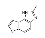 1H-Thieno[3,2-e]benzimidazole,2-methyl-(8CI) Structure