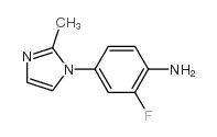 2-FLUORO-4-(2-METHYL-IMIDAZOL-1-YL)-PHENYLAMINE picture