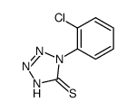 1-(2-chloro-phenyl)-1,4-dihydro-tetrazole-5-thione Structure