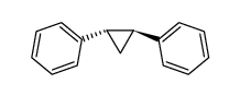 (+)-(1S,2S)-trans-1,2-diphenylcyclopropane Structure