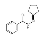 Benzoic acid,2-cyclopentylidenehydrazide结构式