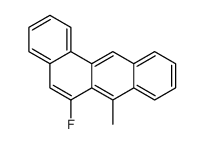 6-Fluoro-7-methylbenz[a]anthracene结构式