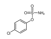 (4-chlorophenyl) sulfamate结构式