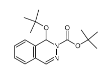 1-tert-butoxy-2-tert-butoxycarbonyl-1,2-dihydrophthalazine Structure