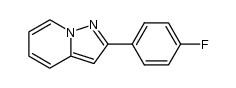 2-(4-fluorophenyl)pyrazolo[1,5-a]pyridine Structure