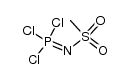 N-Mesyl-trichlorphosphinimid结构式